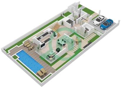 The Acres (Phase 3) - 4 Bedroom Villa Type/unit A / UNIT 4S-M Floor plan