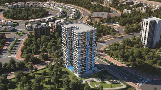 1 Bedroom Apartment for Sale in Dubai Land Residence Complex (DLRC), Dubai - Aerialday. webp