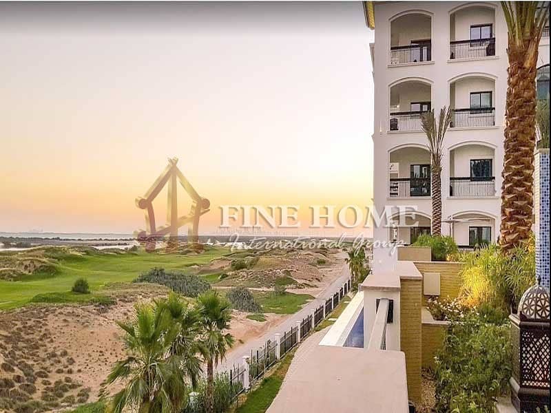 Superb golf views 2 BR. Apartment in Ansam