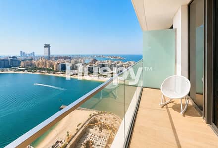 1 Camera Appartamento in Affitto a Dubai Harbour, Dubai - Appartamento a Dubai Harbour，Emaar Beachfront，Palace Beach Residence，Palace Beach Residence Tower 2, 1 camera da letto, 140000 AED - 15700584