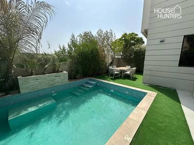 4 Bedroom Villa for Rent in DAMAC Hills, Dubai - Vacant | Upgraded + Private Pool | Fully Furnished 4 Bedroom Villa for Rent in DAMAC Hills, Dubai - Vacant | Upgraded + Private Pool | Fully Furnished