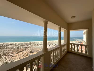 1 Bedroom Flat for Rent in Al Hamra Village, Ras Al Khaimah - Spacious Big 1Bedroom|High Floor | Sea view