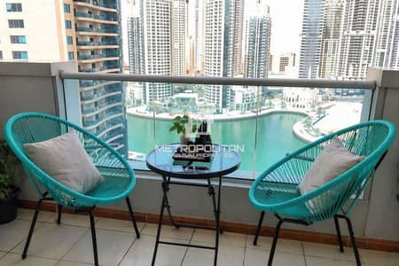 2 Bedroom Flat for Rent in Dubai Marina, Dubai - Fully Furnished| Upgraded| Marina View| Near Metro 2 Bedroom Flat for Rent in Dubai Marina, Dubai - Fully Furnished| Upgraded| Marina View| Near Metro