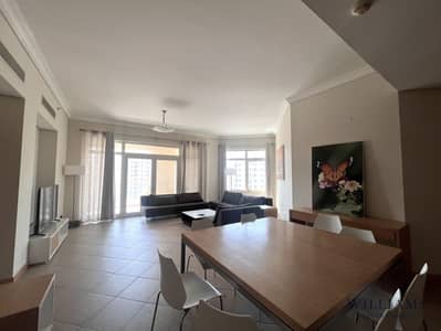 3 Bedroom Flat for Rent in Palm Jumeirah, Dubai - VACANT | BEACH ACCESS | CHILLER FREE 3 Bedroom Flat for Rent in Palm Jumeirah, Dubai - VACANT | BEACH ACCESS | CHILLER FREE