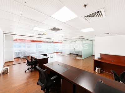 Office for Rent in Jumeirah Lake Towers (JLT), Dubai - Furnished | Partitioned | Spacious Office Office for Rent in Jumeirah Lake Towers (JLT), Dubai - Furnished | Partitioned | Spacious Office