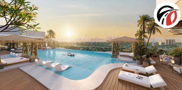 1 Спальня Апартамент Продажа в Маджан, Дубай - Bararigate by ADE - Infinity Pool. jpg