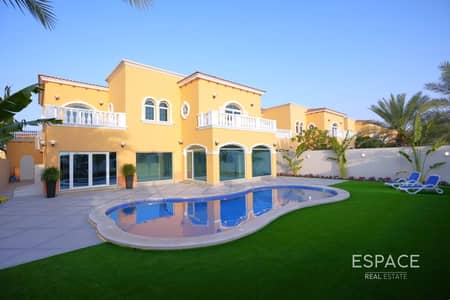 5 Bedroom Villa for Rent in Jumeirah Park, Dubai - Extended | Single Row | Upgraded Flooring 5 Bedroom Villa for Rent in Jumeirah Park, Dubai - Extended | Single Row | Upgraded Flooring
