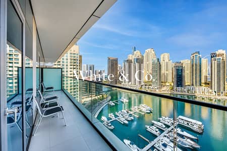 3 Bedroom Flat for Sale in Dubai Marina, Dubai - Full Marina View | Vacant | Modern Luxury