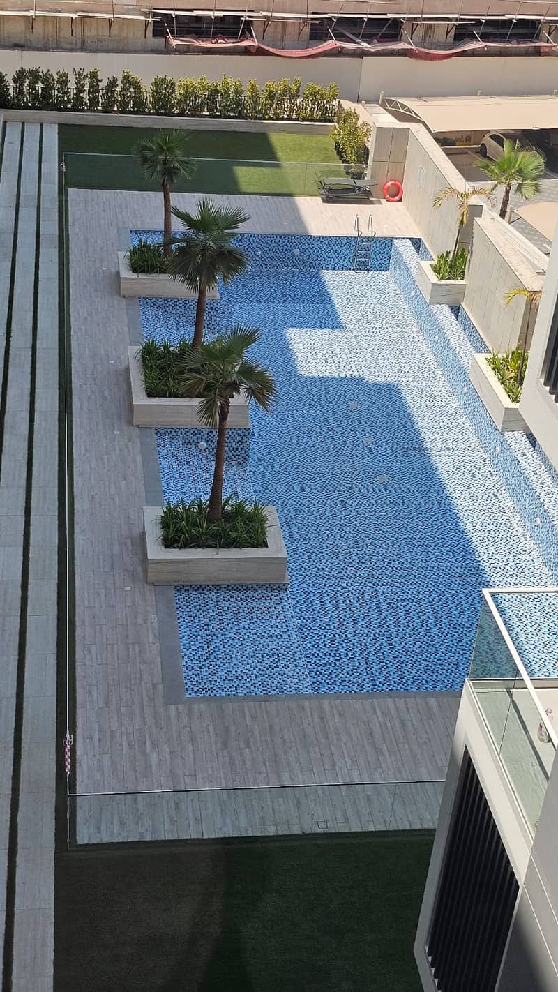 27 Swimming Pool view from common Area. jpeg
