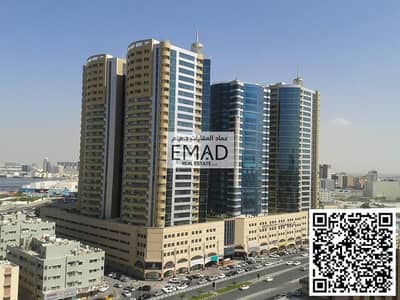 阿治曼市中心， 阿治曼 单身公寓待租 - horizon tower hd. jpg