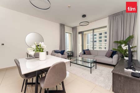 2 Bedroom Flat for Rent in Downtown Dubai, Dubai - Vacant I Fountains View I Min From Dubai Mall