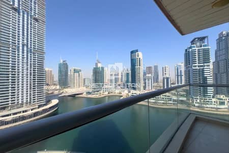 1 Bedroom Apartment for Rent in Dubai Marina, Dubai - Sea View | Chiller Free | Bright | Ready to move 1 Bedroom Apartment for Rent in Dubai Marina, Dubai - Sea View | Chiller Free | Bright | Ready to move