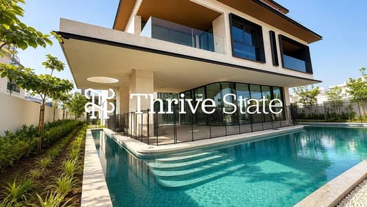 6 Bedroom Villa for Sale in Tilal Al Ghaf, Dubai - Rare 6BR Maia | Park View | 60/40 Plan