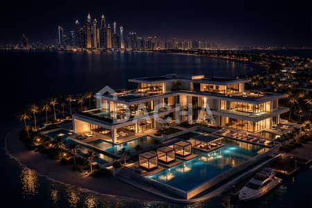 7 habitaciones Villa para en Venta en Palm Jebel Ali, Dubai - Villa en Palm Jebel Ali，Frond M，The Beach Collection, 7 dormitorios, 346000000 AED - 15725585