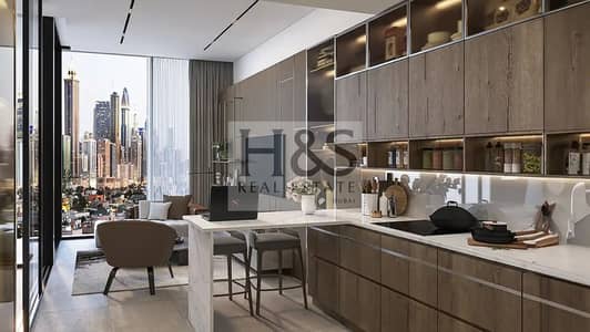 1 Schlafzimmer Wohnung zum zum Verkauf in Al Satwa, Dubai - Bed Apartment_Living Room. png 1 Schlafzimmer Wohnung zum zum Verkauf in Al Satwa, Dubai - Bed Apartment_Living Room. png