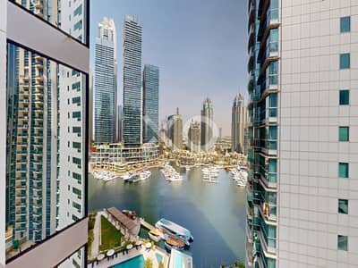 2 Bedroom Apartment for Rent in Dubai Marina, Dubai - Marina and Sea Views | Furnished | Modern