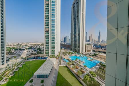3 Bedroom Flat for Sale in Za'abeel, Dubai - Pool View I Corner Unit I Burj Khalifa View