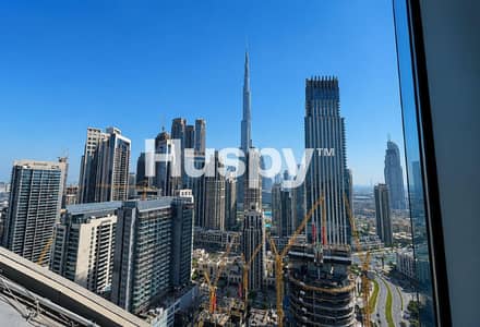 1 Bedroom Office for Rent in Business Bay, Dubai - Fitted Office | Partitioned | Burj Khalifa View