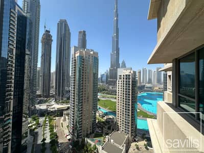 2 Bedroom Flat for Rent in Downtown Dubai, Dubai - Skyline Sophistication | Stunning | High Floor 2 Bedroom Flat for Rent in Downtown Dubai, Dubai - Skyline Sophistication | Stunning | High Floor