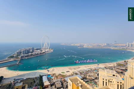 3 Bedroom Apartment for Rent in Jumeirah Beach Residence (JBR), Dubai - Duplex Loft | Stunning Sea Views | Furnished