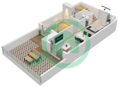 Rukan Residence - 3 Bedroom Townhouse Type G10 Floor plan