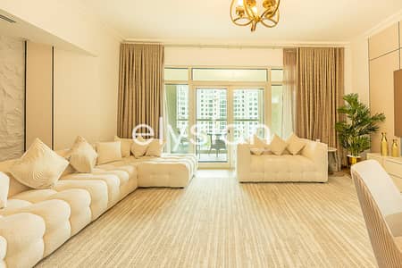 2 Slaapkamers Appartement te Huur in Palm Jumeirah, Dubai - Appartement in Palm Jumeirah，Shoreline Apartments，Al Hallawi, 2 slaapkamers, 199998 AED - 15741269