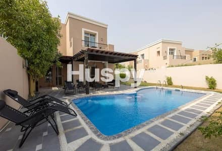3 Bedroom Townhouse for Rent in Arabian Ranches, Dubai - Furnished | Private Pool | Park Backing 3 Bedroom Townhouse for Rent in Arabian Ranches, Dubai - Furnished | Private Pool | Park Backing