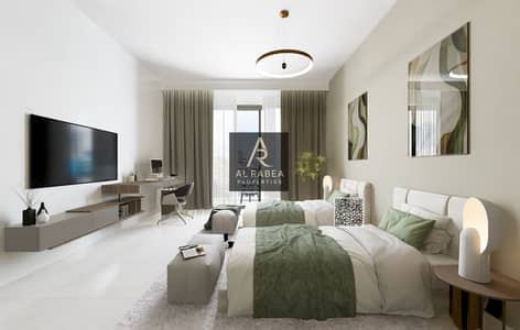 1 Camera Appartamento in Vendita a Al Yasmeen, Ajman - GUEST BEDROOM. jpg 1 Camera Appartamento in Vendita a Al Yasmeen, Ajman - GUEST BEDROOM. jpg