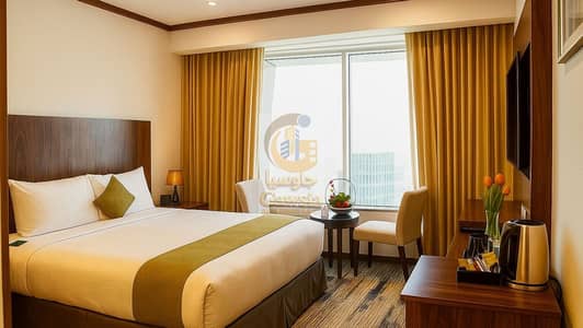 谢赫-扎耶德路， 迪拜 单身公寓待租 - deluxe-room_wide. jpg