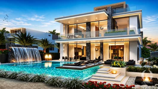 5 habitaciones Villa para en Venta en DAMAC Islands, Dubai - Villa en DAMAC Islands，Fiji 2, 5 dormitorios, 3551900 AED - 15744878