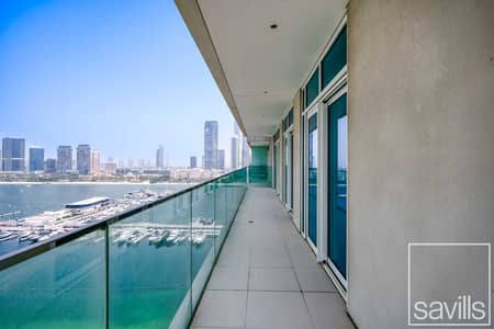 2 Bedroom Flat for Rent in Dubai Harbour, Dubai - Sea View | Vacant | Private Beach Access