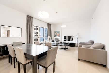 2 Bedroom Flat for Rent in Jumeirah Beach Residence (JBR), Dubai - Marina View | High Floor | Vacant
