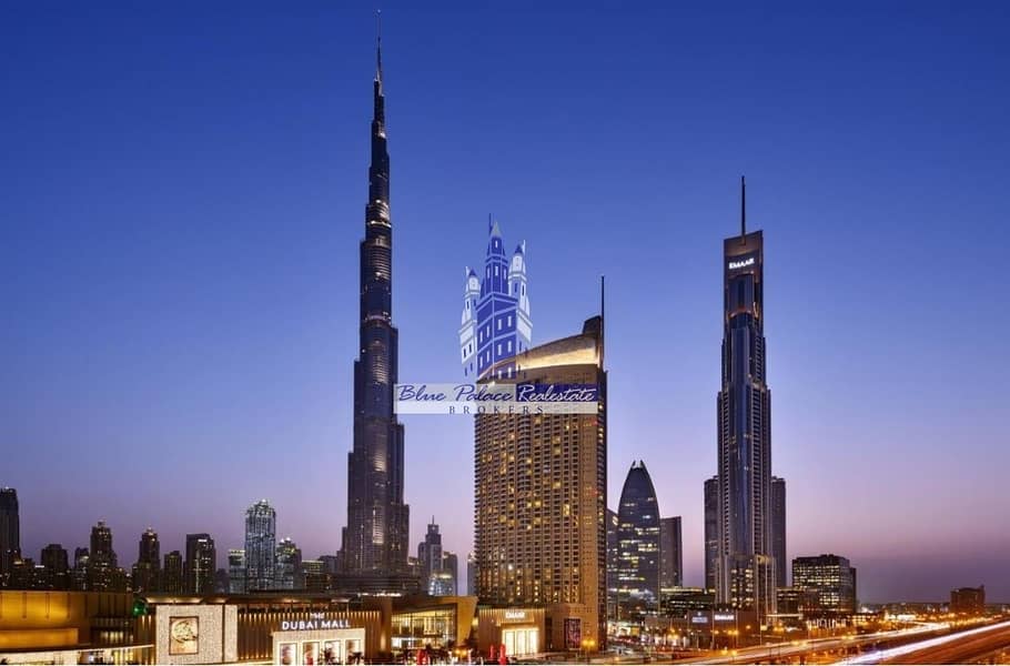 The Address Dubai Mall Hotel 1br w/ P. Burj Khalifa View