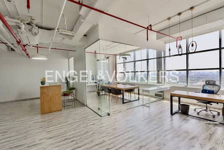 Office for Rent in Jumeirah Lake Towers (JLT), Dubai - Meadows View | Fully Furnished|Fitted|Partitioned