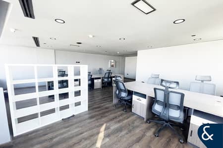Office for Rent in Business Bay, Dubai - Burj Khalifa Views | High Floor | 3 Cabins Office for Rent in Business Bay, Dubai - Burj Khalifa Views | High Floor | 3 Cabins