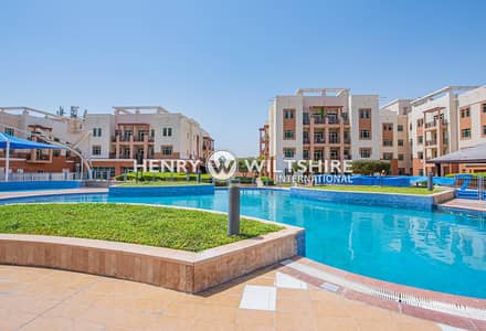 Studio for Sale in Al Ghadeer, Abu Dhabi - Furnished Contemporary Studio | PrivateTerrace Studio for Sale in Al Ghadeer, Abu Dhabi - Furnished Contemporary Studio | PrivateTerrace