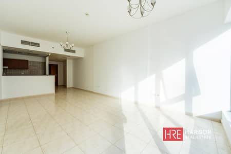 1 Bedroom Flat for Rent in Dubai Land Residence Complex (DLRC), Dubai - Pool and Community View | Maintained | Mid Floor