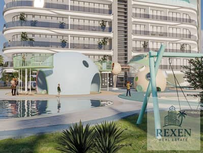 Monolocale in vendita a Arjan, Dubai - aqua-Kids_play_area_view_1-scaled-1. jpg