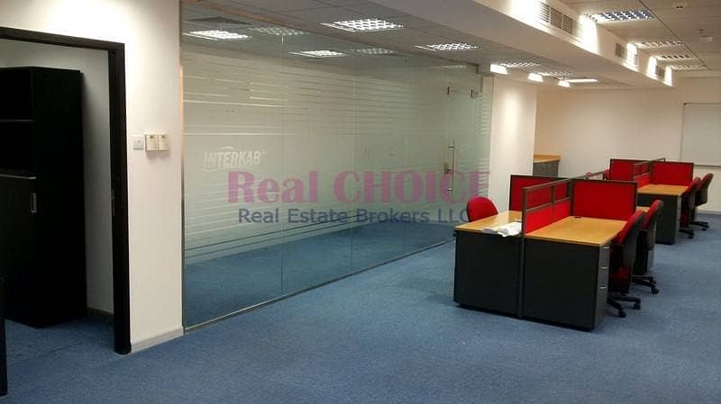 Office l With Glass Partition l Fully Furnished
