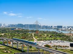 Spacious 1BR Smart Home | 1,038 Sq. Ft. | Chiller & Gas Free | Direct Metro Access | Al Jaddaf
