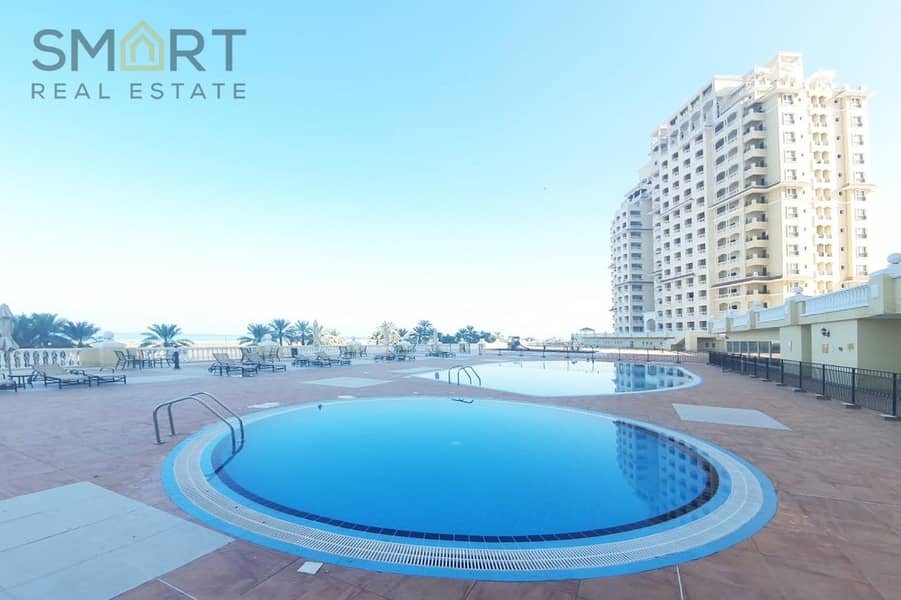 Magnificent 2BR  Apartment| Full Sea View | Access to Pool & Gym