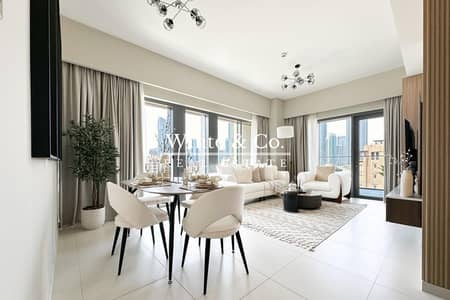 2 Bedroom Flat for Sale in Downtown Dubai, Dubai - Upgraded | Burj and Pool View | Furnished