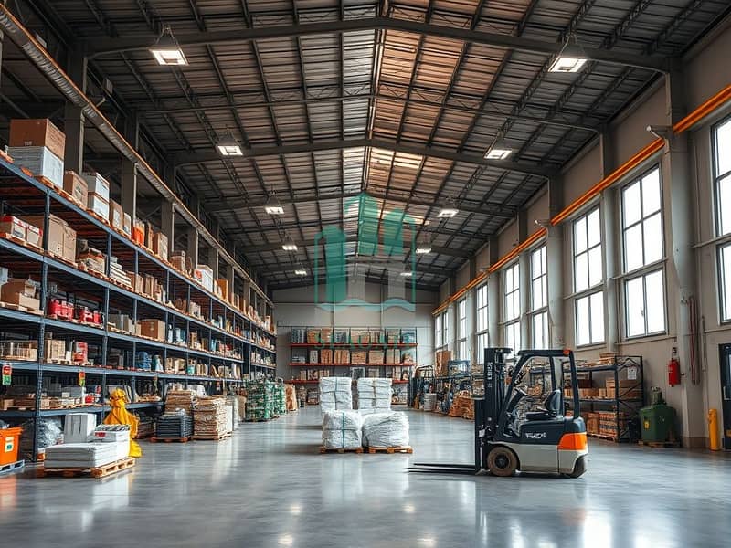 13 A_realistic_interior_of_a_spacious_warehouse_featuring_high_ceilings_with_large_industrial_lights_The_scene_is_filled_with_neatly_organized_rows_of_shelves_stocked_with_various_items_like_boxes_tools_and_equipment_In_the_foreground_t - Copy. jpeg