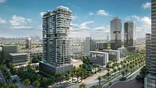 1 Bedroom Flat for Sale in Jumeirah Village Circle (JVC), Dubai - Legado-by-Prescott-Building-Exterior. jpg 1 Bedroom Flat for Sale in Jumeirah Village Circle (JVC), Dubai - Legado-by-Prescott-Building-Exterior. jpg