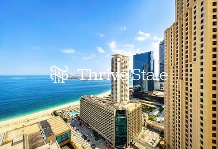 2 habitaciones Apartamento para en Alquiler en Jumeirah Beach Residence (JBR), Dubai - Apartamento en Jumeirah Beach Residence (JBR)，Rimal，Rimal 2, 2 dormitorios, 190000 AED - 15768282