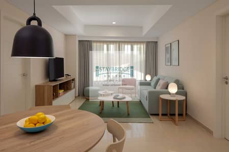 1 habitación Apartamento para en Alquiler en Sheikh Zayed Road, Dubai - 1BR Lounge+Dining. jpg 1 habitación Apartamento para en Alquiler en Sheikh Zayed Road, Dubai - 1BR Lounge+Dining. jpg