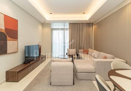1 Bedroom Flat for Rent in Business Bay, Dubai - Fully Furnished | High Floor | Burj Khalifa View