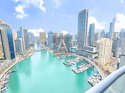 3 Bedroom Apartment for Rent in Dubai Marina, Dubai - Serene Yatch Views | Pool View | High Floor