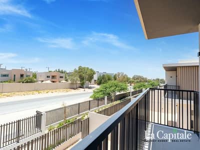4 Bedroom Townhouse for Rent in Jebel Ali, Dubai - CORNER UNIT | ON THE POOL AND PARK | KEYS IN HAND