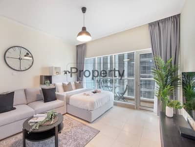 Studio for Rent in Downtown Dubai, Dubai - 12 Payments Option | Balcony | Spacious Layout Studio for Rent in Downtown Dubai, Dubai - 12 Payments Option | Balcony | Spacious Layout